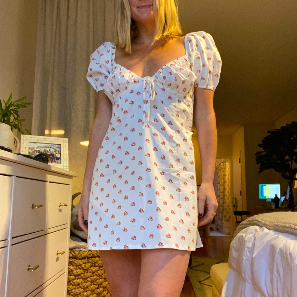 With Jéan Floral Mini Dress